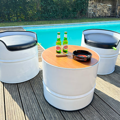 Low Barrel Seat