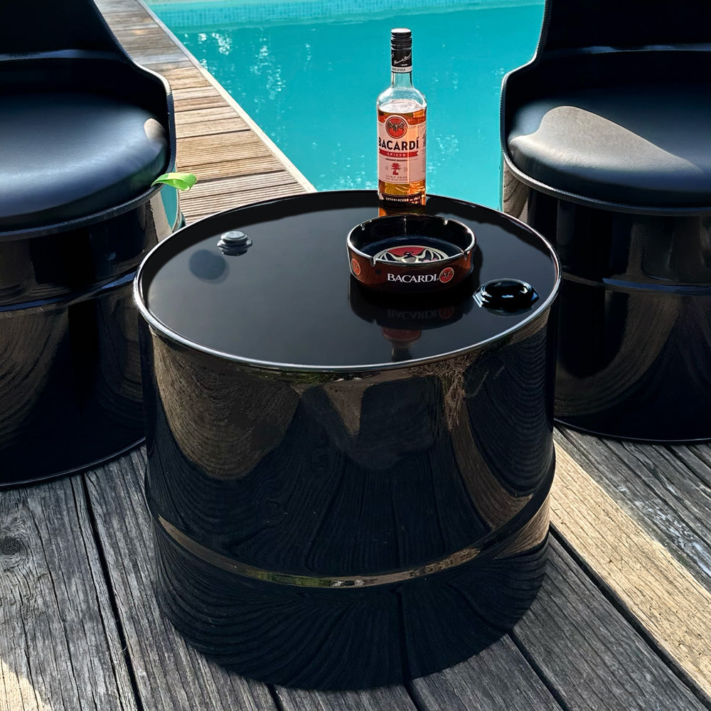 Low Barrel Table